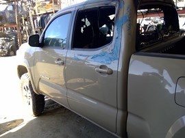 2019 TOYOTA TACOMA, TAN, TRD SPORT MODEL, CREW CAB, 3.5L, AT, 2WD.  Z26317